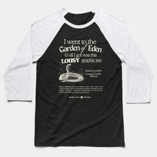 Garden of Eden - Graphic Tee Baseball T-Shirt
